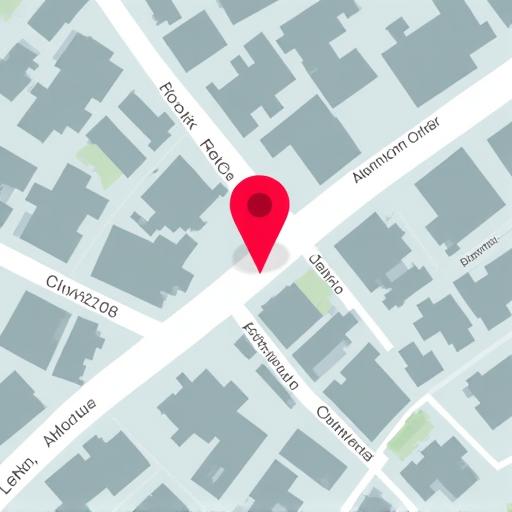Mapa mostrando la ubicación de la oficina en León, Guanajuato.